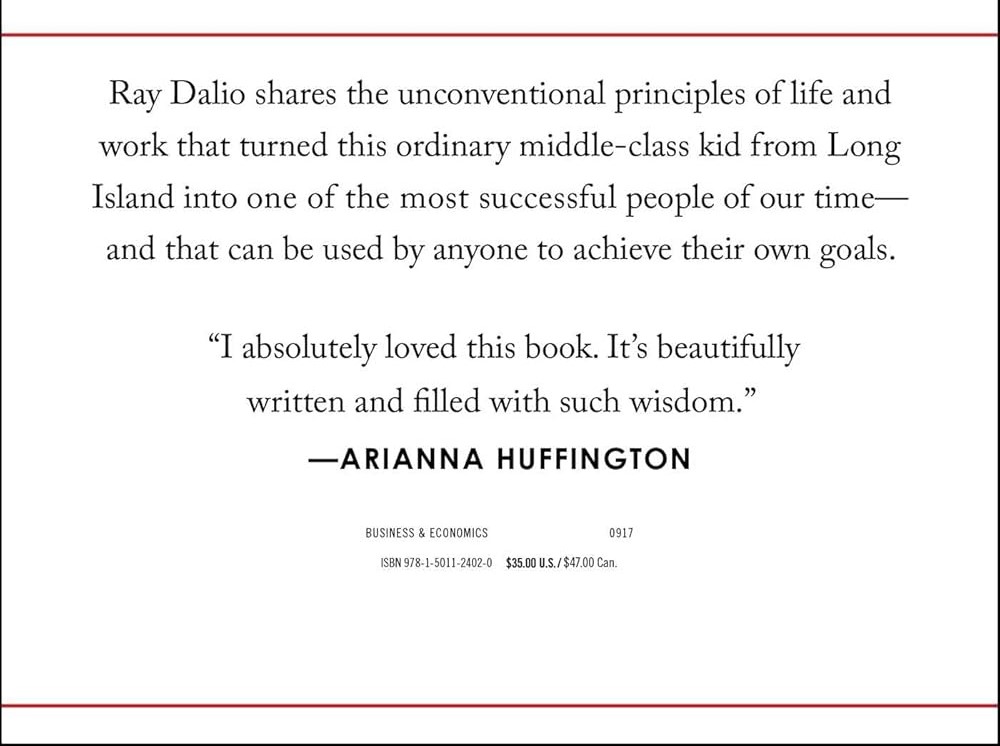 Principles: Life and Work