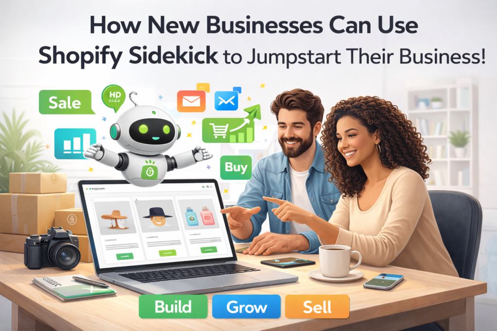 Shopify Sidekick: How to Jumpstart your New Business