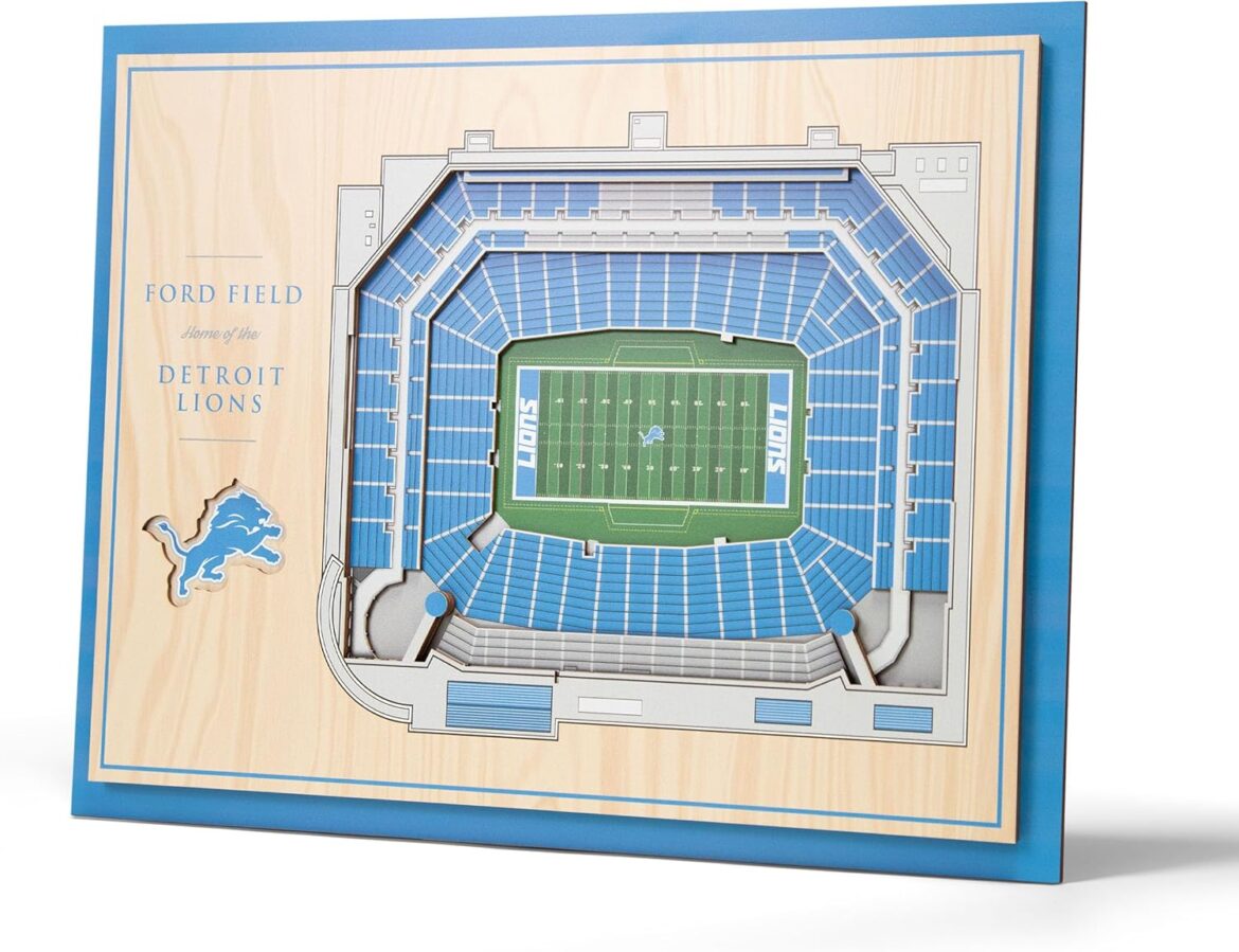 5-Layer StadiumView 3D Wall Art