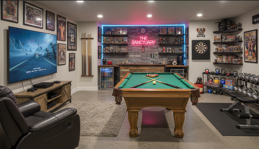 what makes a great man cave