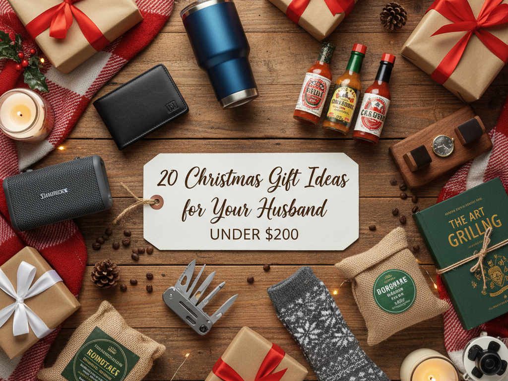 20 Christmas Gift Ideas for Your Husband Under $200