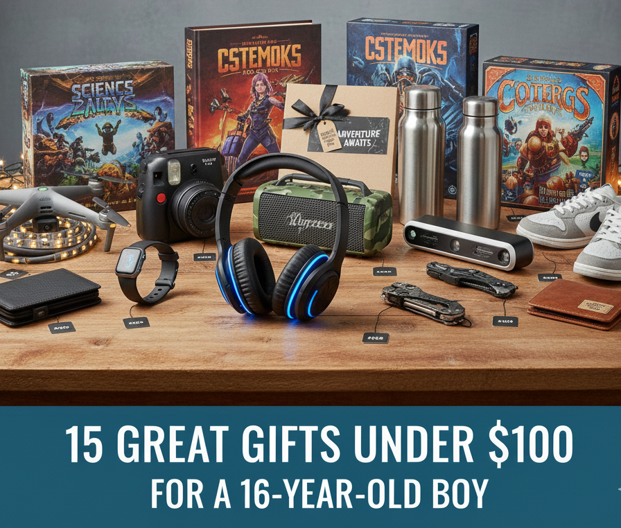 15 Great Gifts Under $100 for a 16-Year-Old Boy