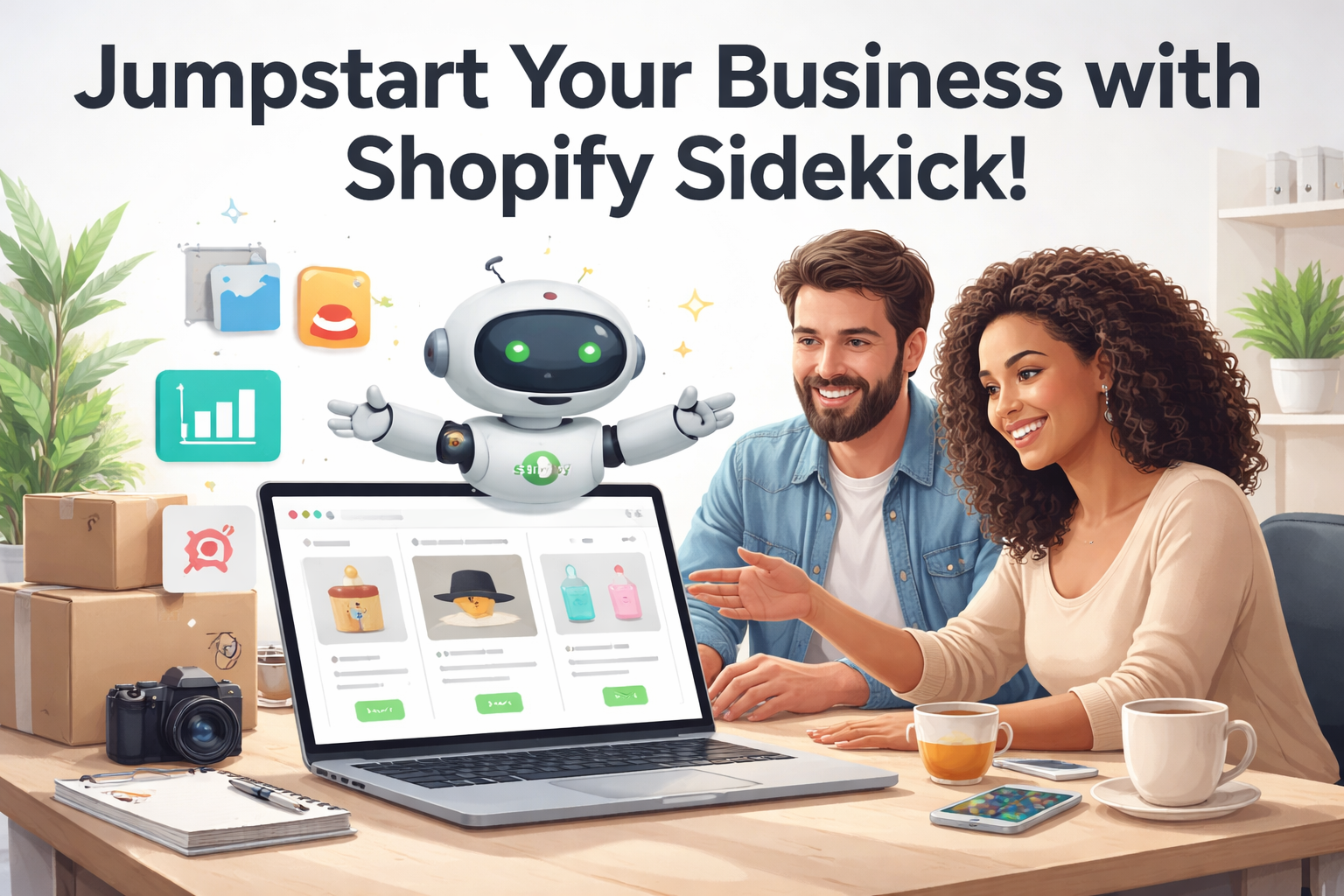 How to Jumpstart your Business with Shopify Sidekick